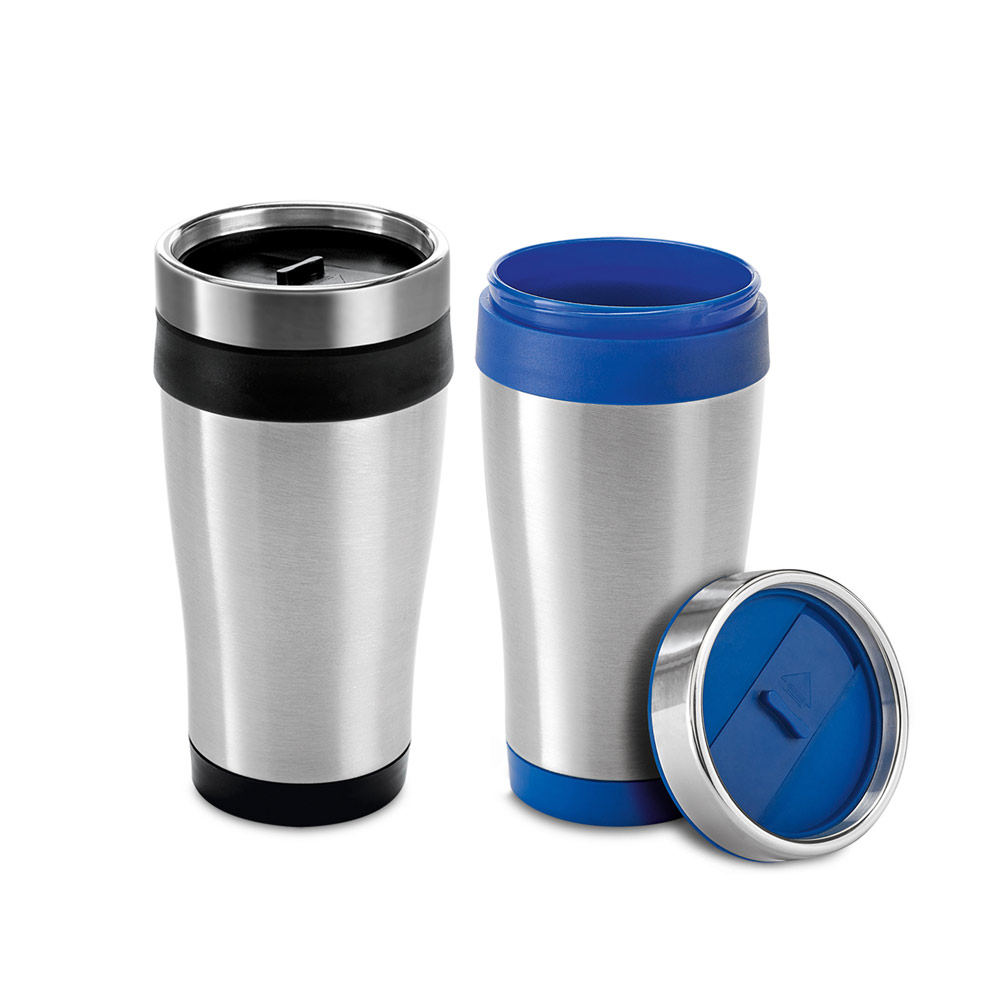 BATUM. Kubek podróżny 420 ml ze stali nierdzewnej i PP 94625_set