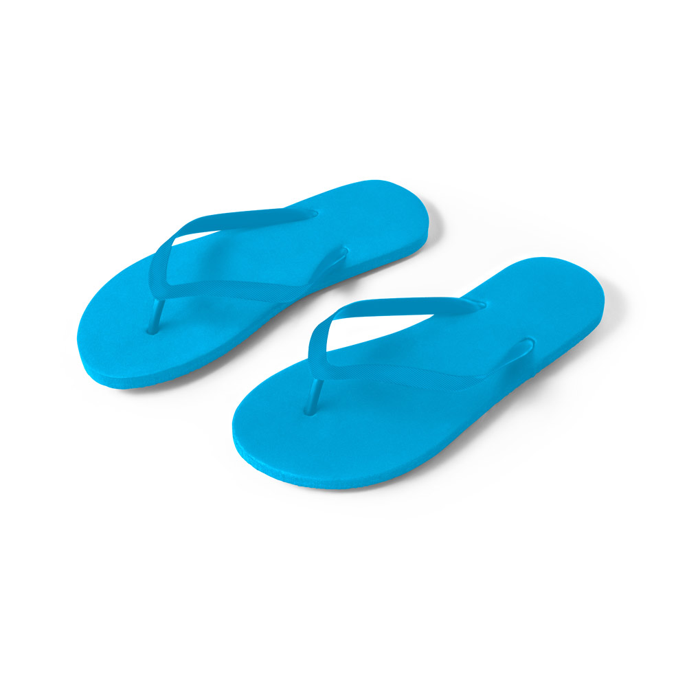 MAUPITI S / M. Wygodne kapcie z podeszwą z PE i paskiem z PVC 95084_set