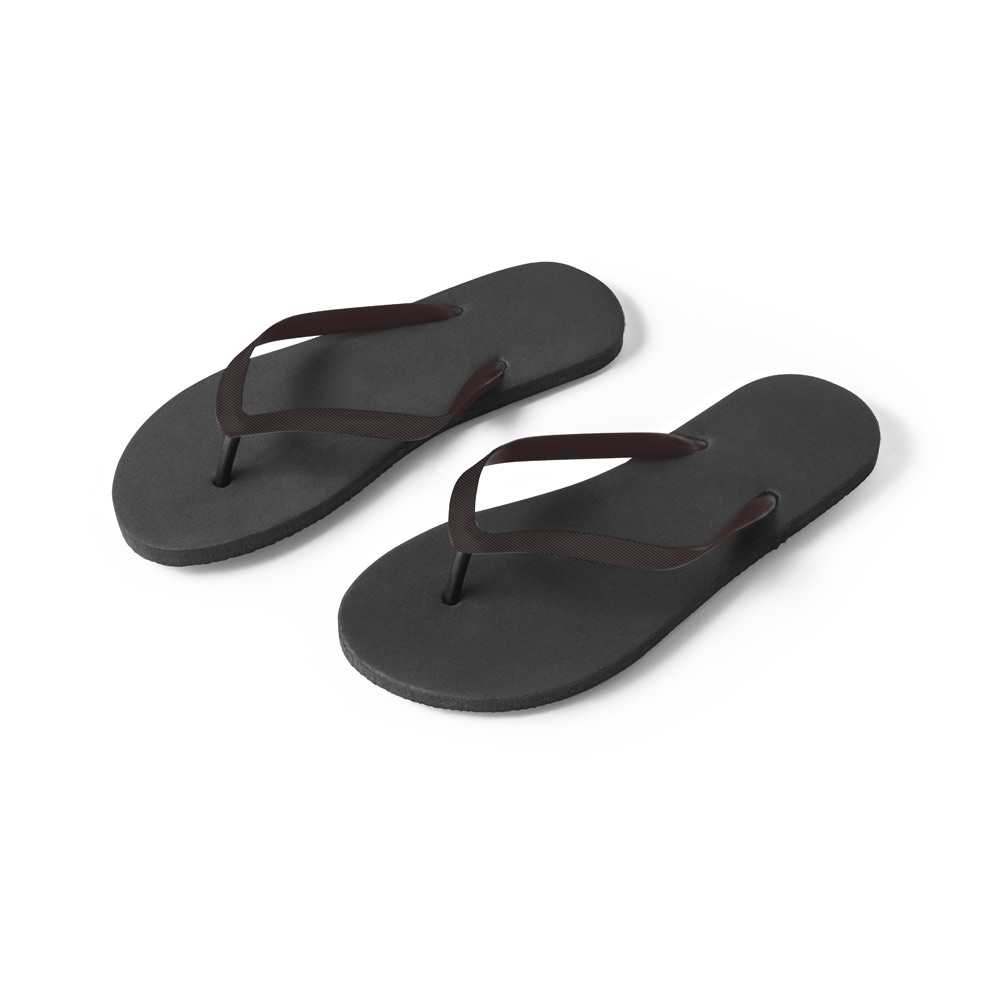 MAUPITI S / M. Wygodne kapcie z podeszwą z PE i paskiem z PVC 95084_set