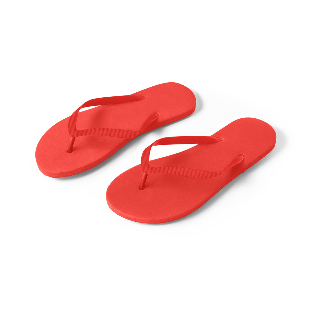 MAUPITI S / M. Wygodne kapcie z podeszwą z PE i paskiem z PVC 95084_set