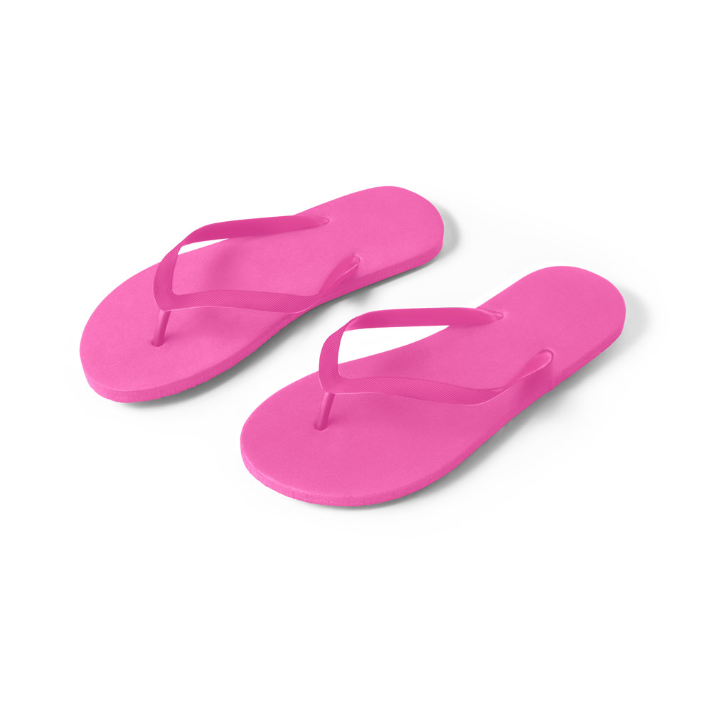 MAUPITI S / M. Wygodne kapcie z podeszwą z PE i paskiem z PVC 95084_set