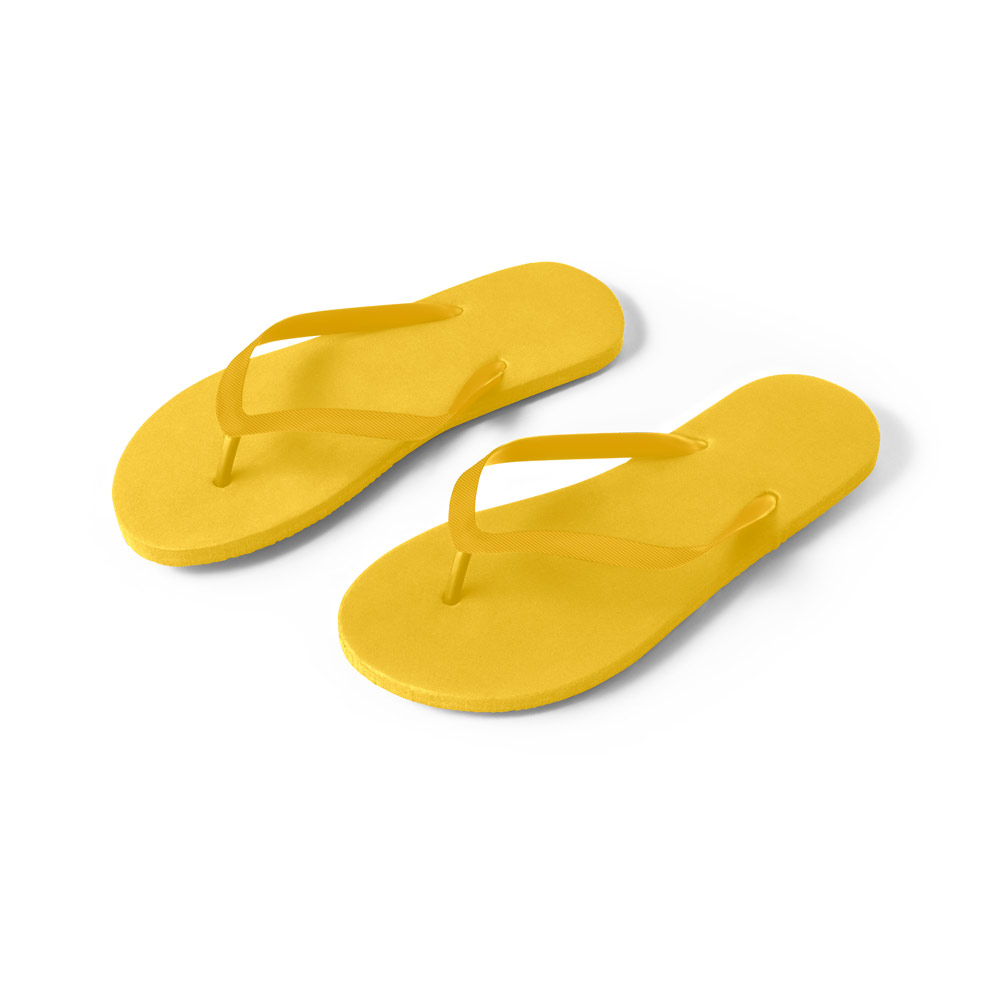 MAUPITI S / M. Wygodne kapcie z podeszwą z PE i paskiem z PVC 95084_set