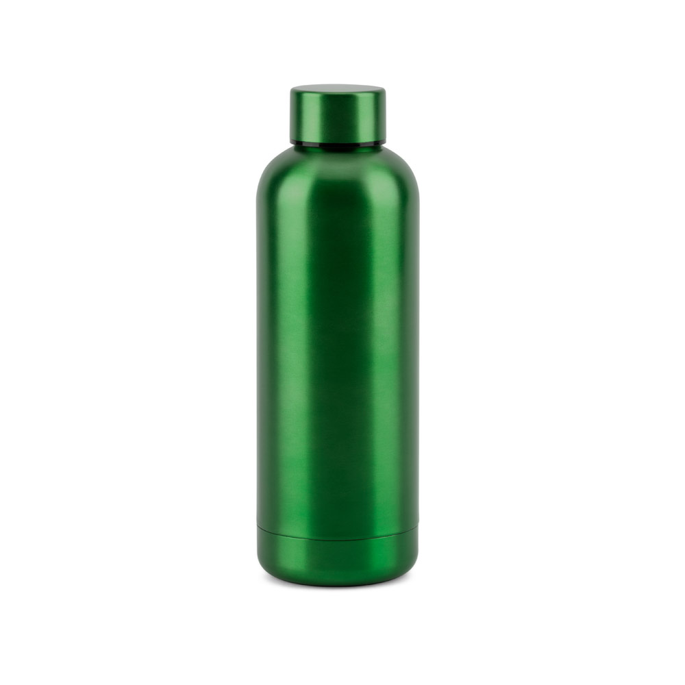 ODIN METTALIC. Butelka z 90% stali nierdzewnej pochodzącej z recyklingu 550 mL 94288_set