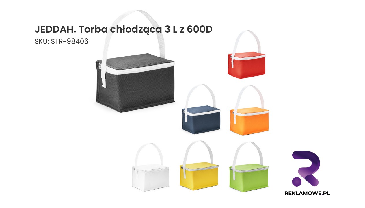 JEDDAH torba chłodząca 3 L z materiału 600D